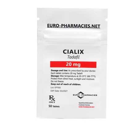 Cialix 20 mg 50 tabs